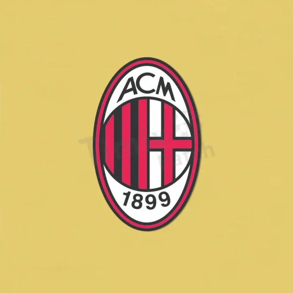 AC Milan Team Iron-On Sticker