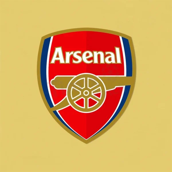 Arsenal FC Iron-On Sticker Badge