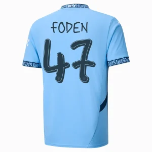 Manchester City UCL 2024-25 Kit Font