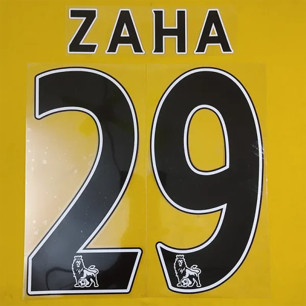 ZAHA #29 Manchester United 2014-2017 Premier League Name set Sticker